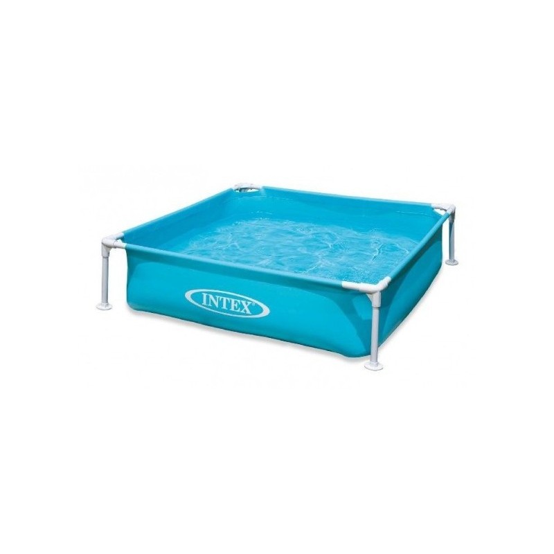 Intex 57173 Aufstellpool Gerahmter Pool Rechteckig 342 l Blau