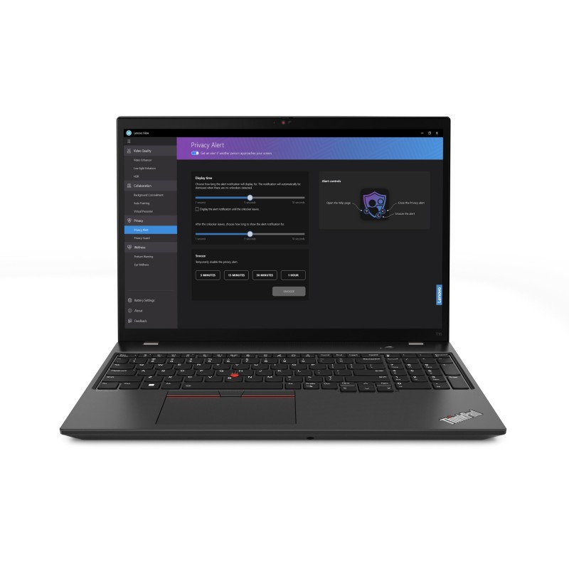 Lenovo ThinkPad T16 AMD Ryzen™ 7 PRO 7840U Ordinateur portable 40,6 cm (16") WUXGA 32 Go LPDDR5x-SDRAM 1 To SSD Wi-Fi 6E