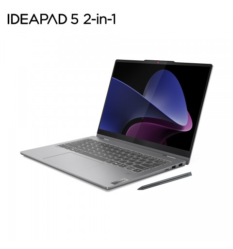 Lenovo IdeaPad 5 2-in-1 Intel® Core™ i5 i5-13420H Híbrido (2-en-1) 35,6 cm (14") Pantalla táctil WUXGA 16 GB LPDDR5x-SDRAM 512