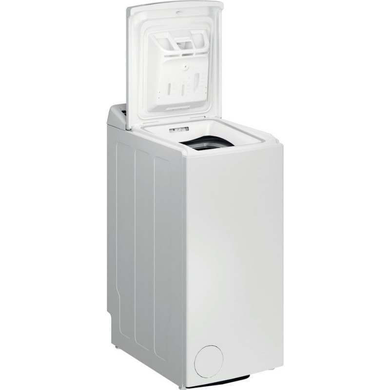 Whirlpool TDLR P66 BS IT machine à laver Charge par dessus 6 kg 1200 tr min Blanc