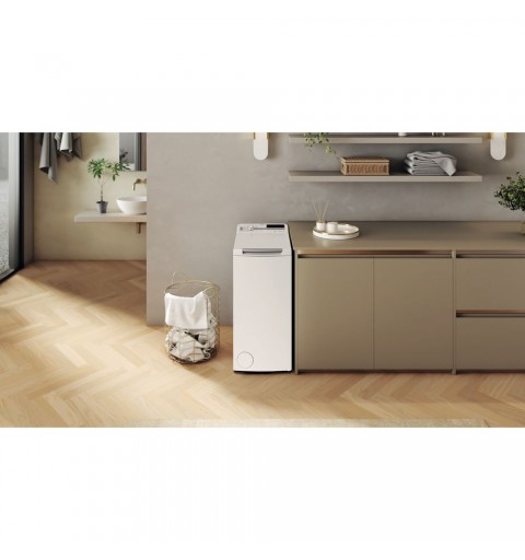 Whirlpool TDLR P66 BS IT machine à laver Charge par dessus 6 kg 1200 tr min Blanc