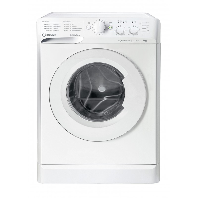 Indesit MTWC 71296 W IT lavatrice Caricamento frontale 7 kg 1200 Giri min Bianco