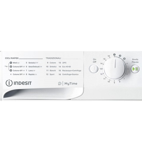 Indesit MTWC 71296 W IT lavadora Carga frontal 7 kg 1200 RPM Blanco