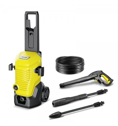 Kärcher K 4 WCM Limpiadora de alta presión o Hidrolimpiadora Vertical Eléctrico 420 l h 1800 W Negro, Amarillo