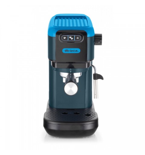 Ariete 1399 Macchina da caffè espresso Sky Blue, Per polvere e cialde ESE, 1300 W, Capacità 1,1L, 15 bar di pressione, Filtro