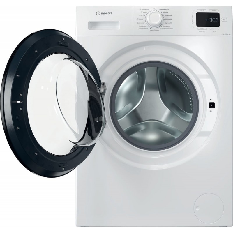 Indesit IM 642B MY TIME IT lavadora Carga frontal 6 kg 1200 RPM Blanco