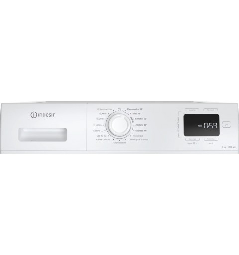 Indesit IM 642B MY TIME IT lavadora Carga frontal 6 kg 1200 RPM Blanco