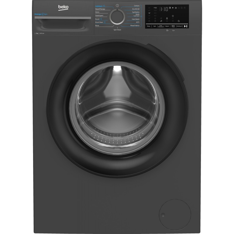 Beko b300 BMEUWT41241M lavadora Carga frontal 12 kg 1400 RPM Antracita