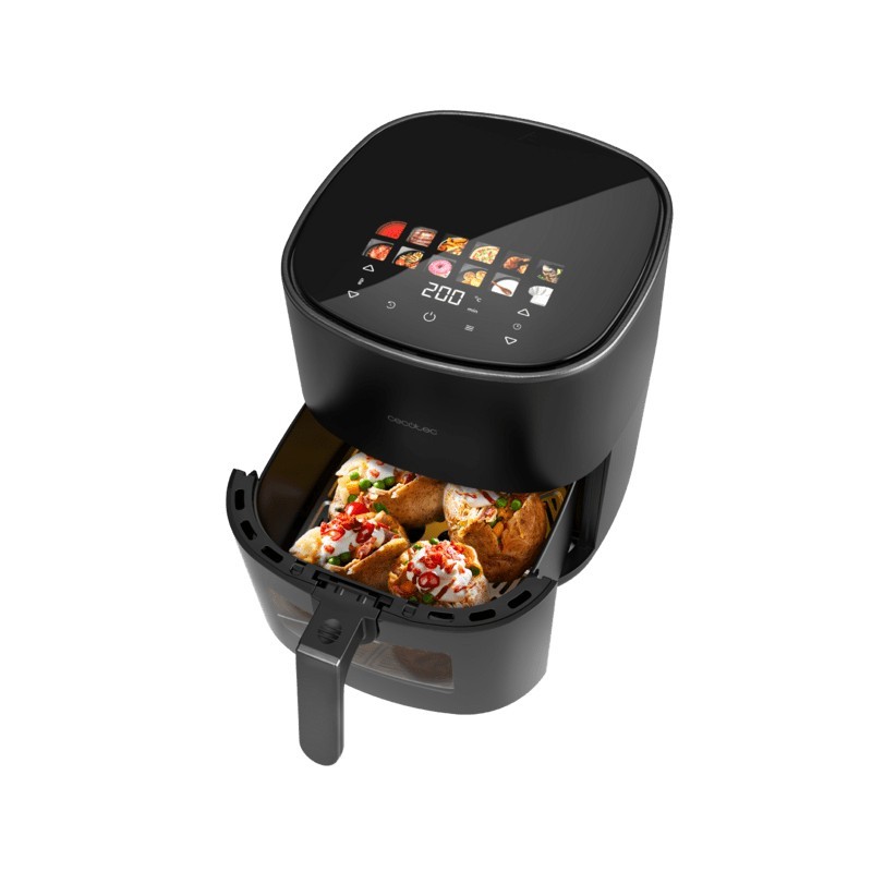 Cecotec Cecofry&Grill Duoheat 6500 Single 6.5 L Stand-alone 2200 W Hot air fryer Black