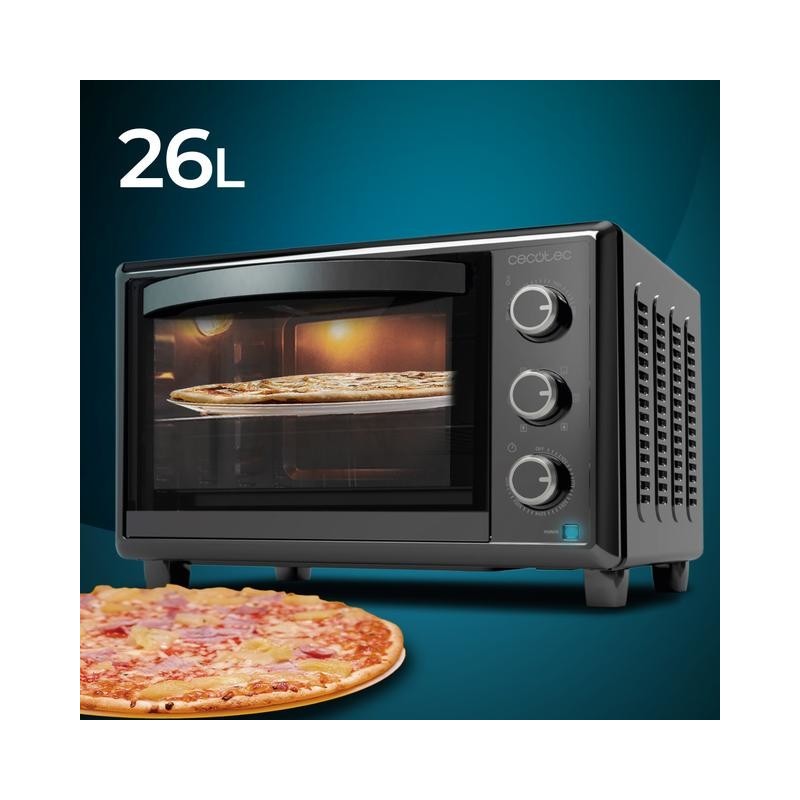 Cecotec 03818 horno 26 L 1500 W Negro