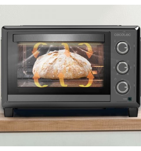 Cecotec 03818 Backofen 26 l 1500 W Schwarz