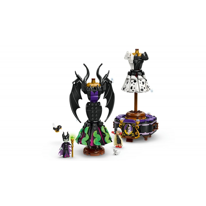 LEGO Maleficent's and Cruella De Vil's Dresses