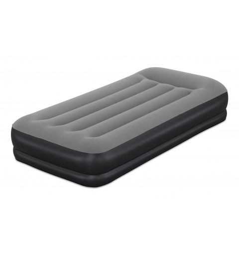 Bestway Matelas gonflable Tritech une personne Twin avec pompe USB intégrée 1,91 m x 97 cm x 36 cm