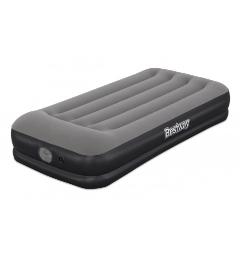 Bestway Matelas gonflable Tritech une personne Twin avec pompe USB intégrée 1,91 m x 97 cm x 36 cm