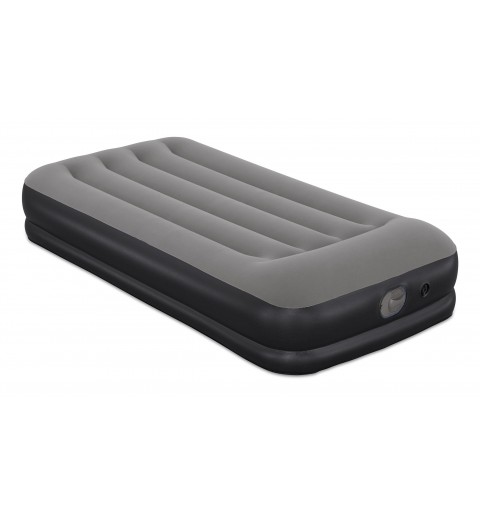 Bestway Matelas gonflable Tritech une personne Twin avec pompe USB intégrée 1,91 m x 97 cm x 36 cm