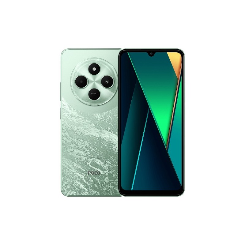 POCO C75 17,5 cm (6.88") Double SIM 4G USB Type-C 6 Go 128 Go 5160 mAh Vert