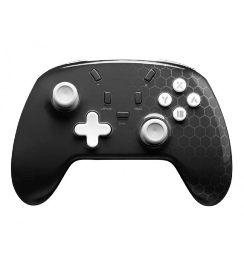 Qubick COSW0002 Gaming Controller Black, White Gamepad Analogue Digital Nintendo Switch