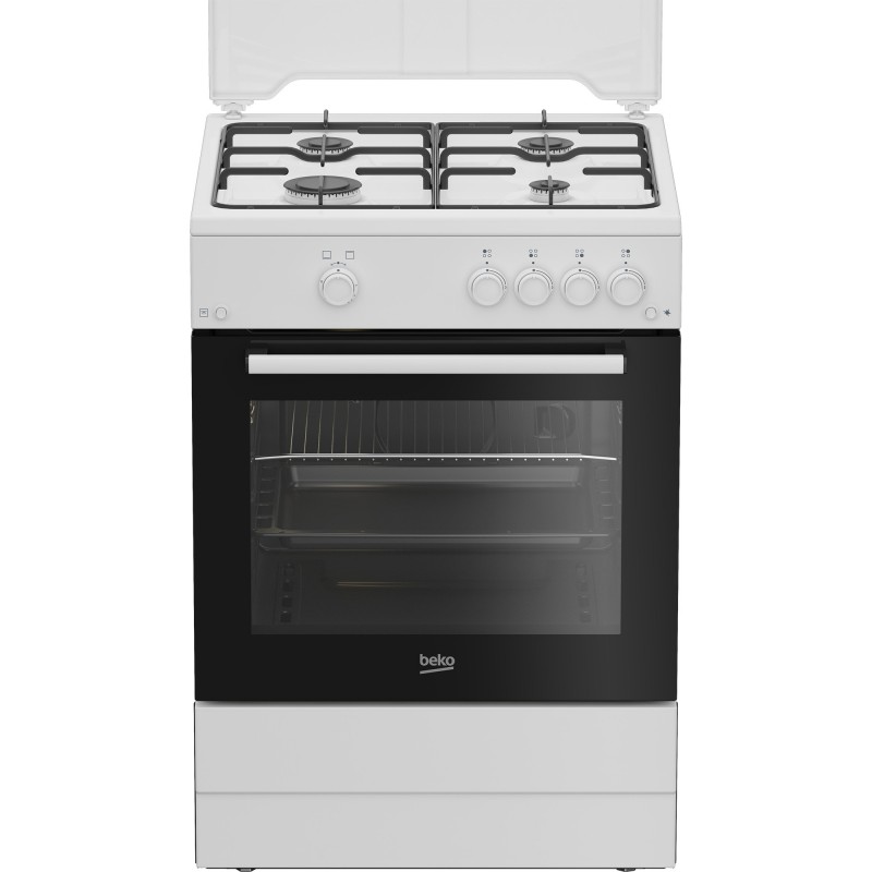 Beko FBG62010DW Freestanding cooker A Gas White