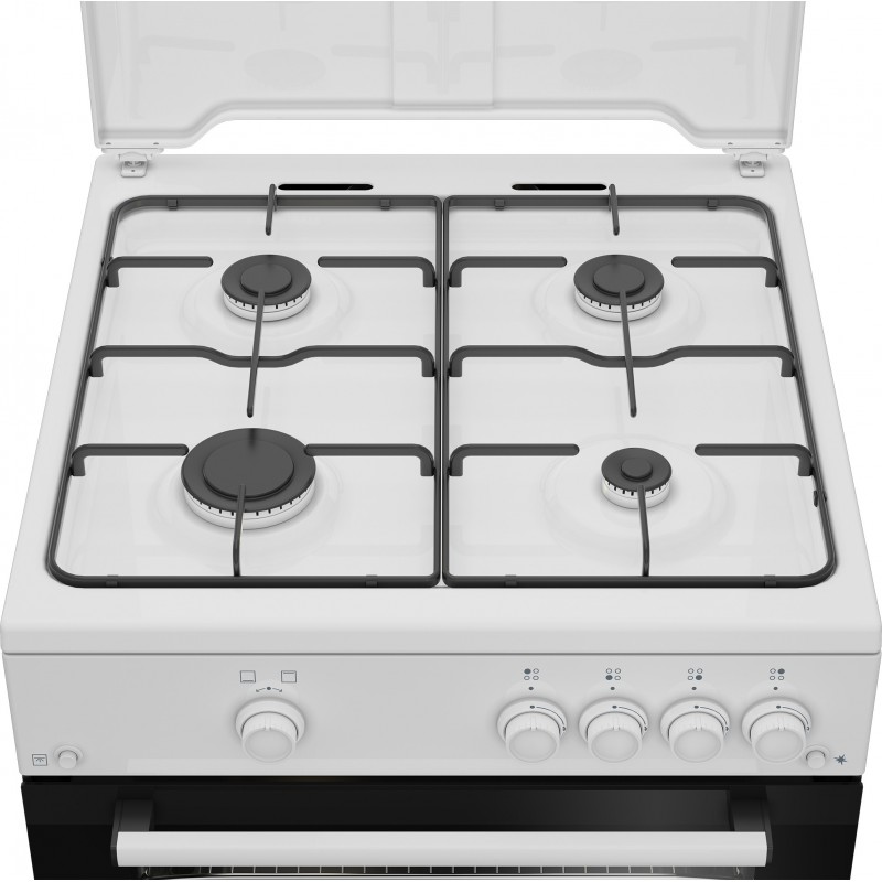 Beko FBG62010DW Freestanding cooker A Gas White