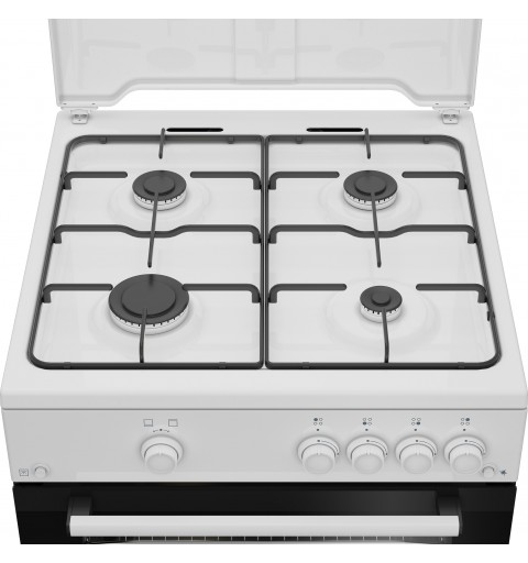 Beko FBG62010DW Freestanding cooker A Gas White