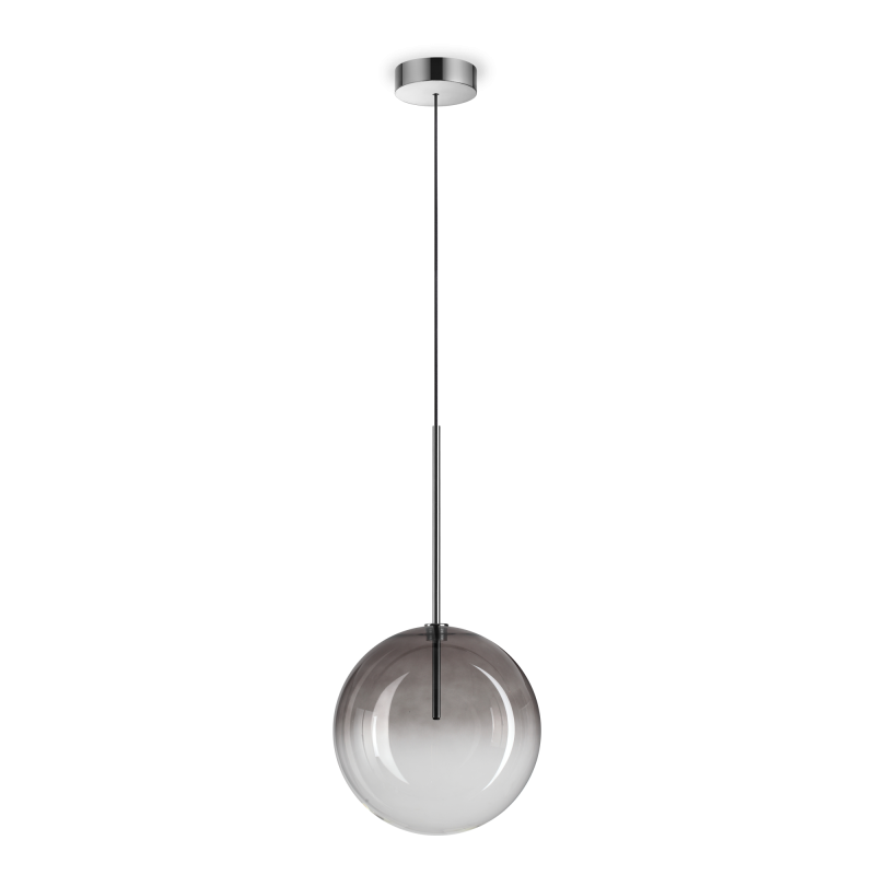 Ideal Lux EQUINOXE SP1 D25 FUME' SFUMATO Mod. 345376 Lampada A Sospensione 1 Luce