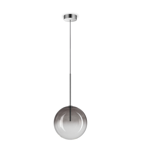 Ideal Lux EQUINOXE SP1 D25 FUME' SFUMATO Mod. 345376 Lampada A Sospensione 1 Luce