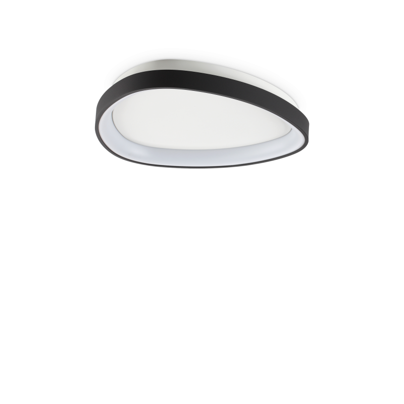 Ideal Lux GEMINI PL D042 ON-OFF NERO 2700K Mod. 341446 Lampada Da Soffitto 1 Luce