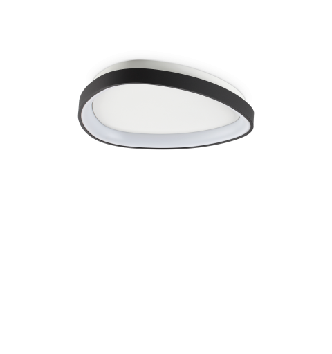 Ideal Lux GEMINI PL D042 ON-OFF NERO 2700K Mod. 341446 Lampada Da Soffitto 1 Luce