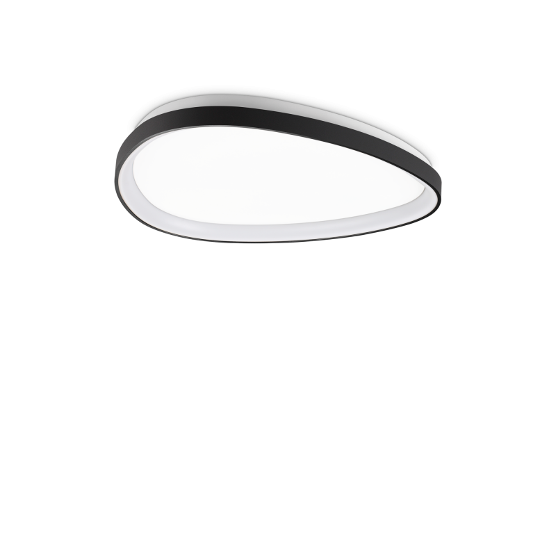 Ideal Lux GEMINI PL D061 ON-OFF NERO 2700K Mod. 341477 Lampada Da Soffitto 1 Luce