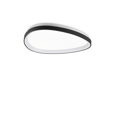 Ideal Lux GEMINI PL D061 ON-OFF NERO 2700K Mod. 341477 Lampada Da Soffitto 1 Luce