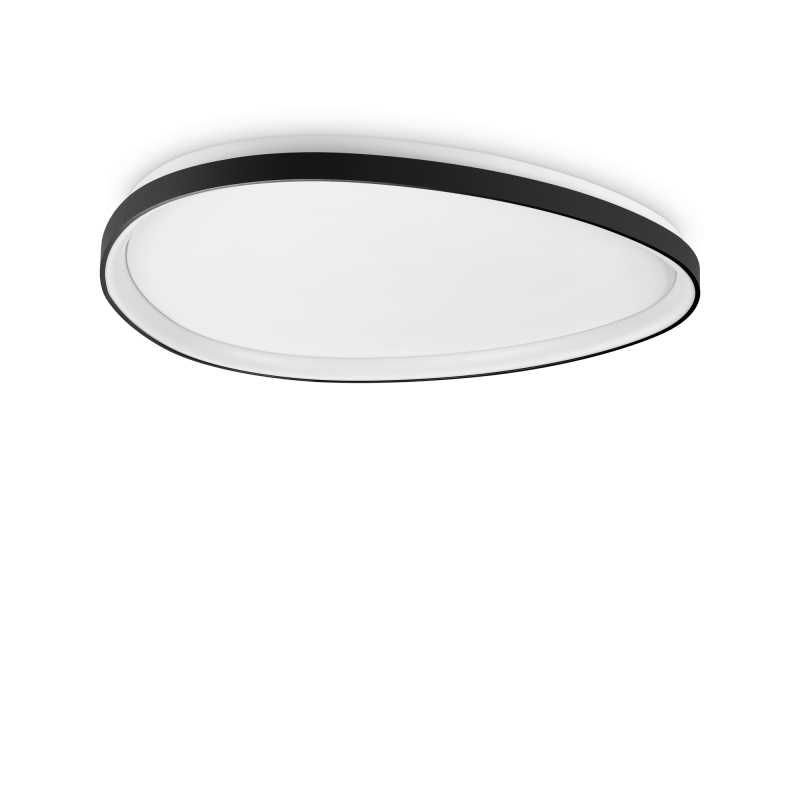 Ideal Lux GEMINI PL D081 ON-OFF NERO 2700K Mod. 341507 Lampada Da Soffitto 1 Luce