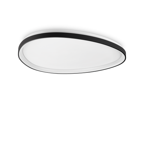 Ideal Lux GEMINI PL D081 ON-OFF NERO 2700K Mod. 341507 Lampada Da Soffitto 1 Luce