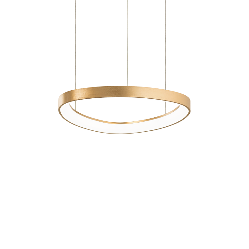 Ideal Lux GEMINI SP D042 ON-OFF OTTONE 2700K Mod. 341545 Lampada A Sospensione 1 Luce