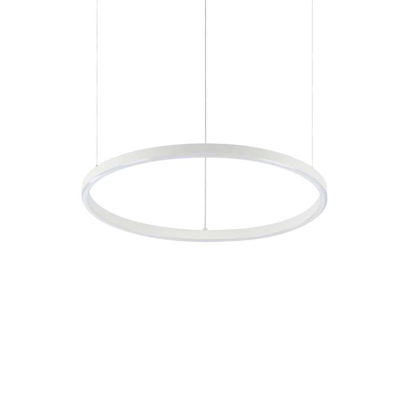 Ideal Lux ORACLE SLIM SP D050 ROUND 4000K DALI WH Mod. 342030 Lampada A Sospensione 1 Luce