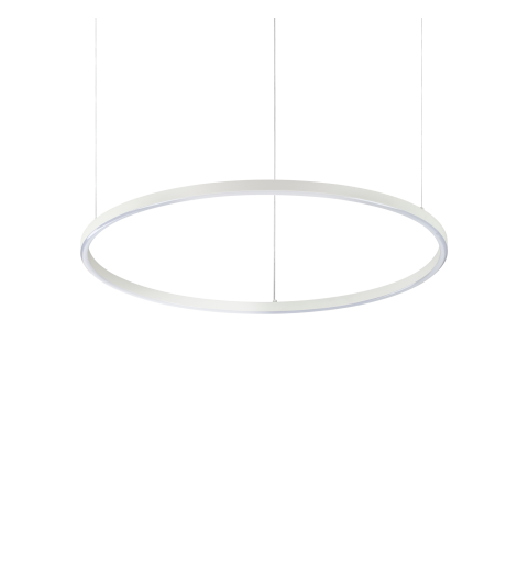 Ideal Lux ORACLE SLIM SP D070 ROUND 2700K ON-OFF WH Mod. 342054 Lampada A Sospensione 1 Luce