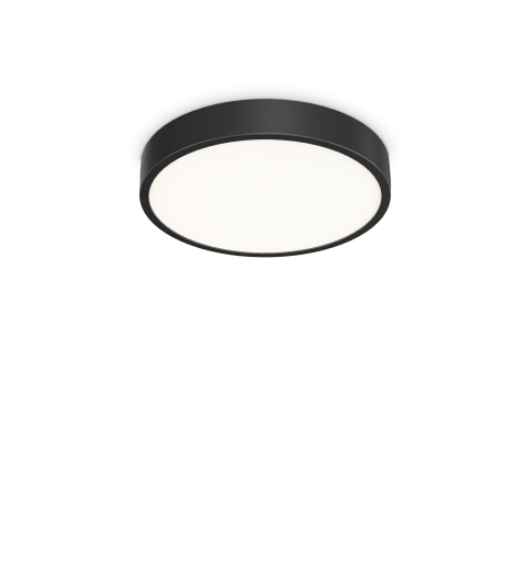 Ideal Lux RAY PL D40 NERO Mod. 327600 Lampada Da Soffitto 1 Luce