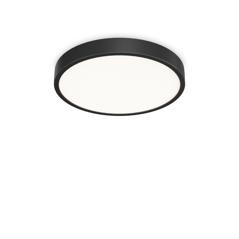 Ideal Lux RAY PL D60 NERO Mod. 327686 Lampada Da Soffitto 1 Luce