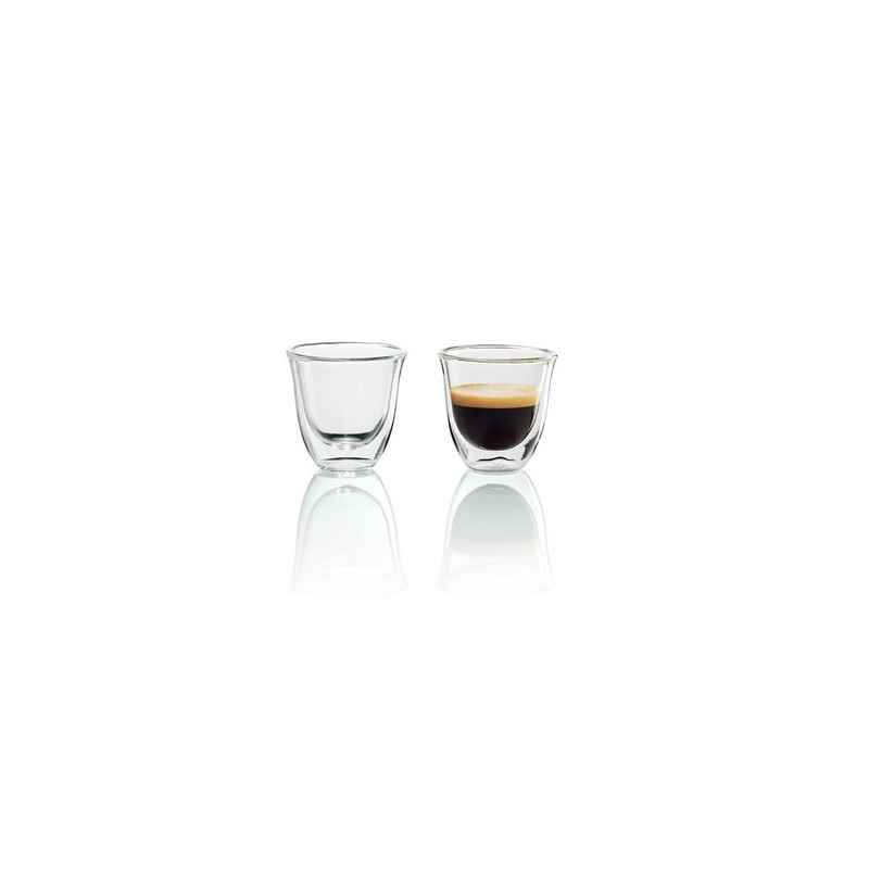 De’Longhi 5513214591 coffee glass Transparent 2 pc(s)