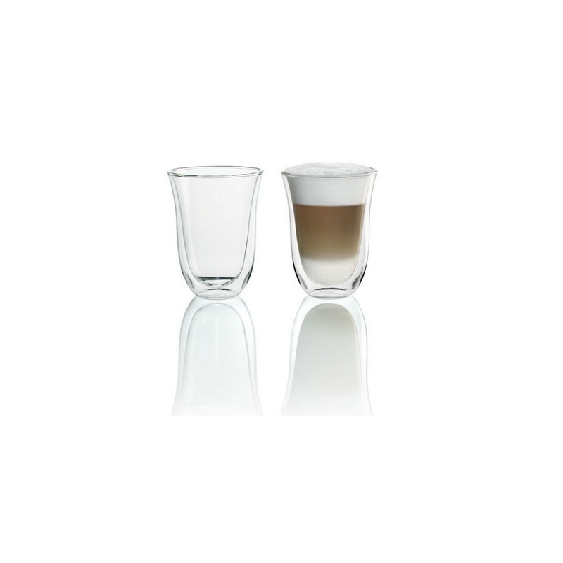 De’Longhi 5513214611 verre à café Transparent 2 pièce(s) 220 ml