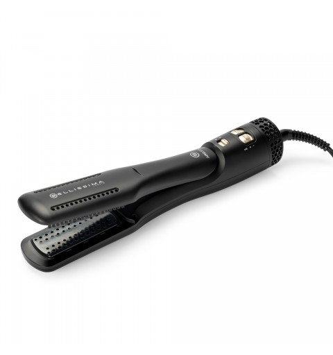 Bellissima Airsleek Plancha de pelo Caliente Negro, Oro 640 W 2 m