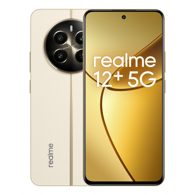 realme 12+ 16,9 cm (6.67") Doppia SIM Android 14 5G USB tipo-C 12 GB 512 GB 5000 mAh Beige