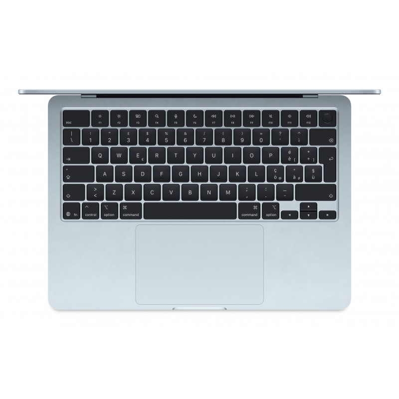 Apple MacBook Air 13-inch M4 chip with 10-core CPU and 8-core GPU, 16GB, 256GB SSD - Sky Blue