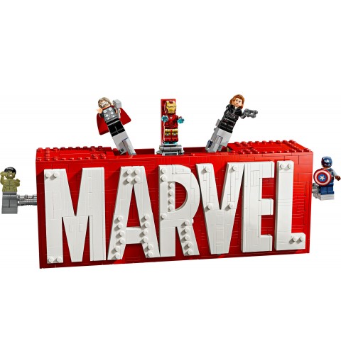 LEGO Logo e Minifigure MARVEL