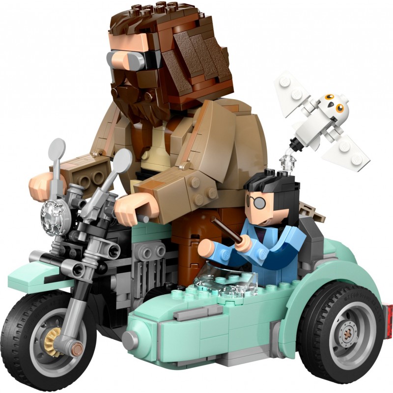 LEGO Giro sul sidecar di Hagrid™ e Harry