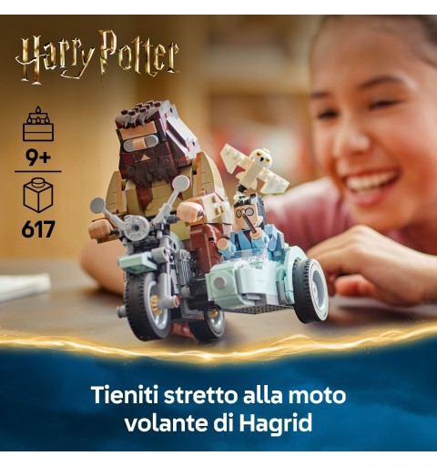 LEGO Giro sul sidecar di Hagrid™ e Harry