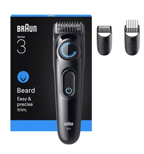 Braun BT3520 beard trimmer Battery 40 2 cm Black, Blue