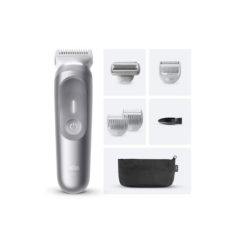 Braun Series 7 BG7550 body groomer shaver Grey