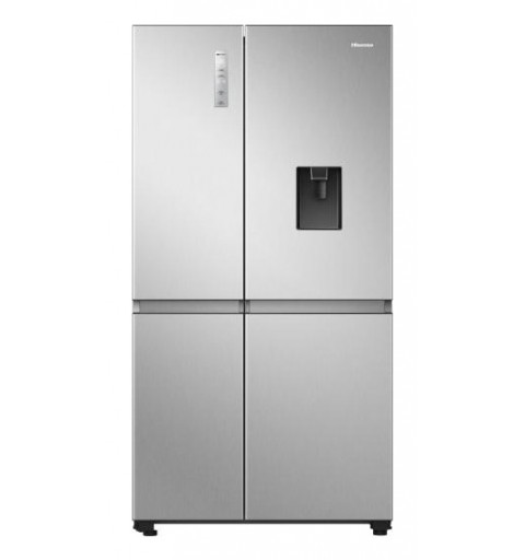 Hisense RS840N4WCE frigorifero side-by-side Libera installazione 649 L E Acciaio inox