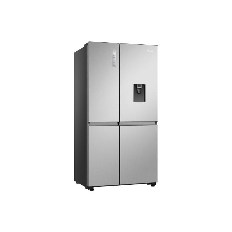 Hisense RS840N4WCE frigorifero side-by-side Libera installazione 649 L E Acciaio inox