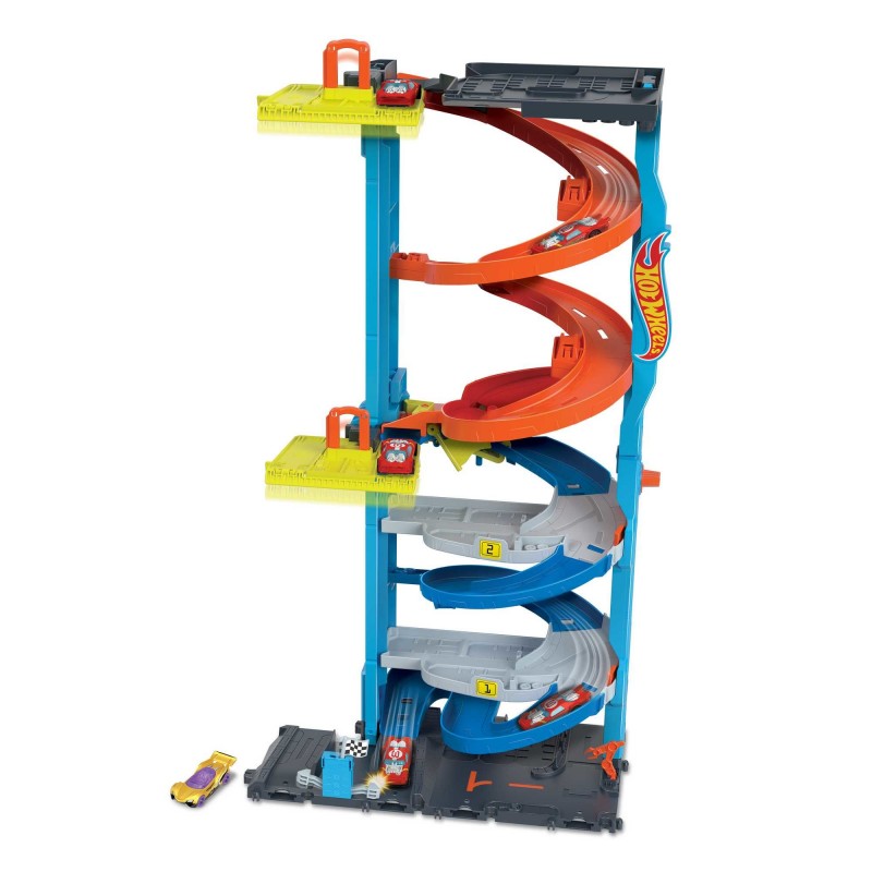 Hot Wheels City Transforming Race Tower, playset